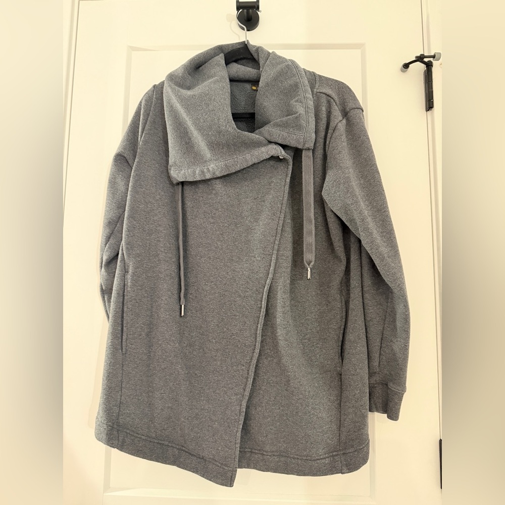 Zella Gray Cowl Neck Women's Sweater